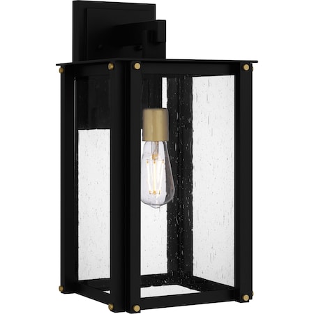 Quoizel Robbins Outdoor Wall 1 Light Matte Black ROB8409MBK